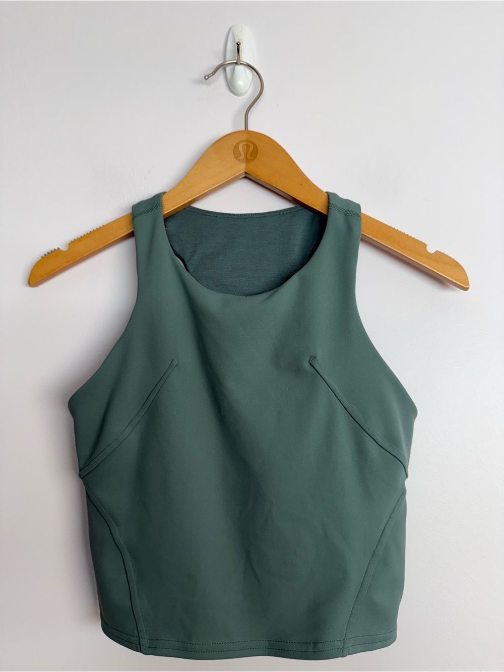 25: Lululemon Invigorate Training Tank Top Tidewater Teal Size 4